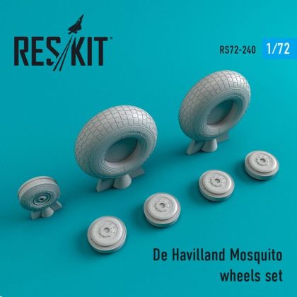 1:72 de Havilland Mosquito wheels set