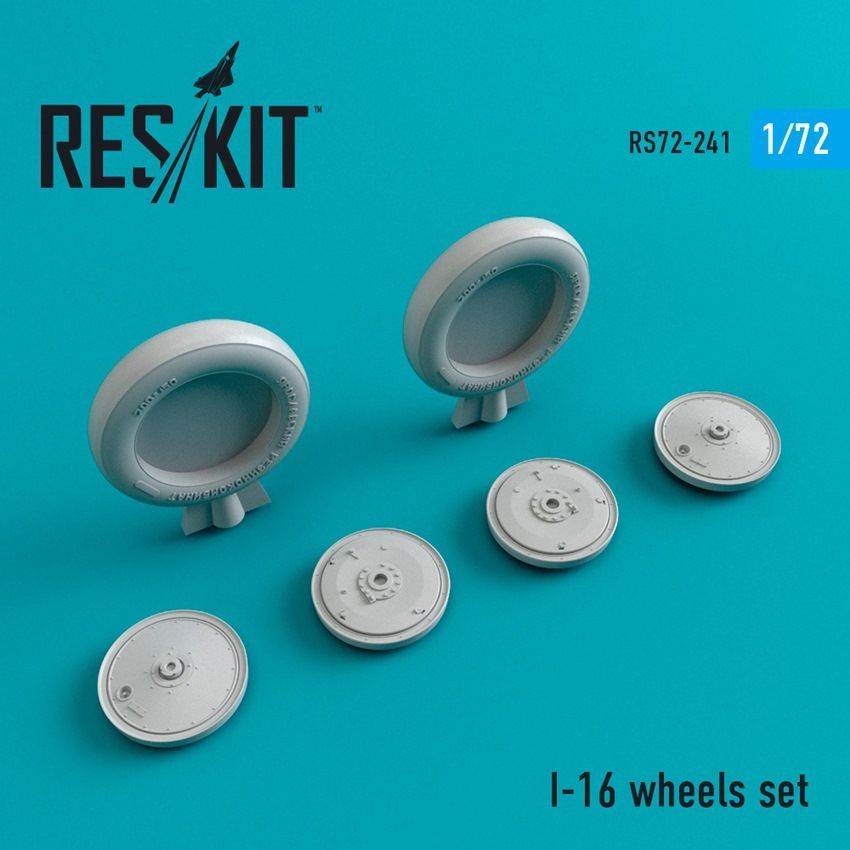 1:72 Polikarpov I-16 wheels set
