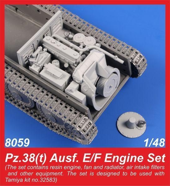 1:35 Pz.38(t) Ausf. E/F Engine Set