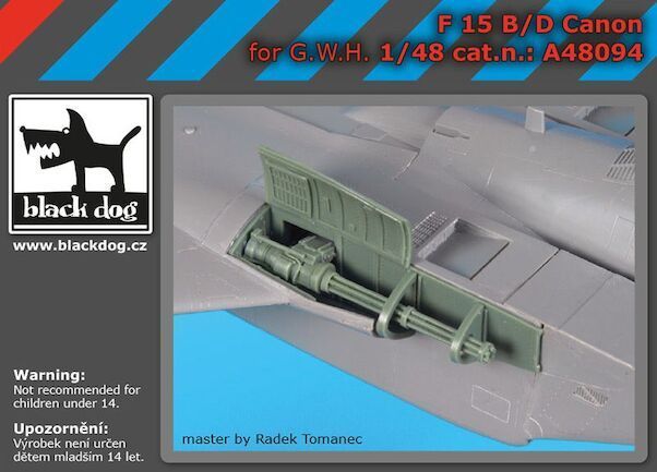 1:48 F-15 B/D Canon for G.W.H.
