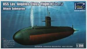 1:350 USS Los Angeles Class Flight II (VLS) Attack Submarimer
