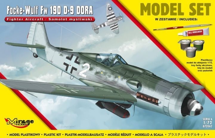 1:72 Focke-Wulf Fw 190 D-9 Dora Model Set