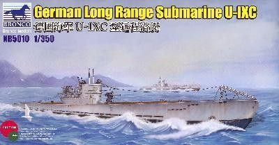 1:350 German Long Range Submarine U-IXC