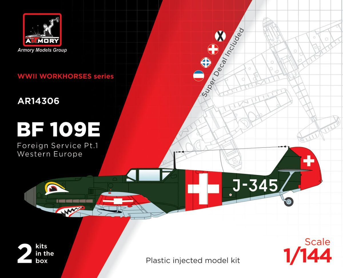 1:144 Messerschmitt Bf 109E 