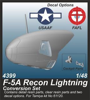 1:48 F-5A Recon Lightning Conversion Set