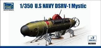 1:350 U.S. Navy DSRV-1 Mystic