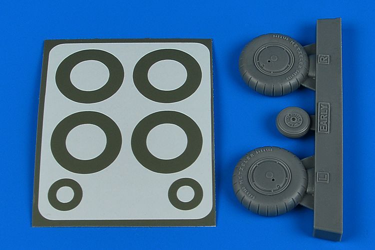 1:32 Bf 108 wheels & paint masks - early