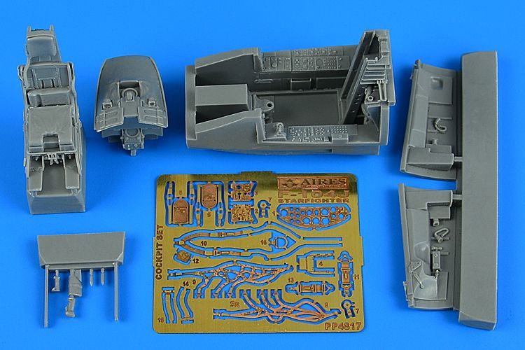 1:48 F-104J Starfighter cockpit set