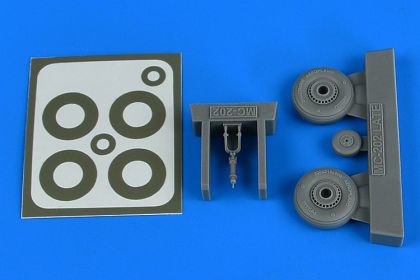 1:48 Macchi Mc.202 - late wheels & paint masks