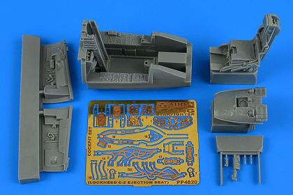 1:48 F-104G Starfighter cockpit set (C-2 ej. seat)