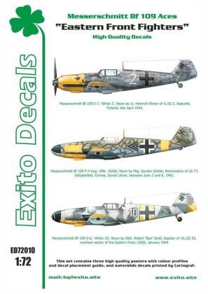 1:72 Messerschimtt Bf 109 Aces 