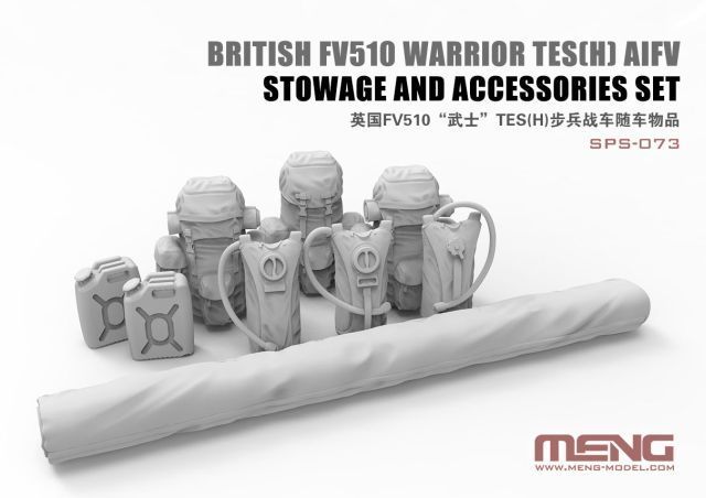 1:35 British FV510 Warrior Stowage Set (Resin)