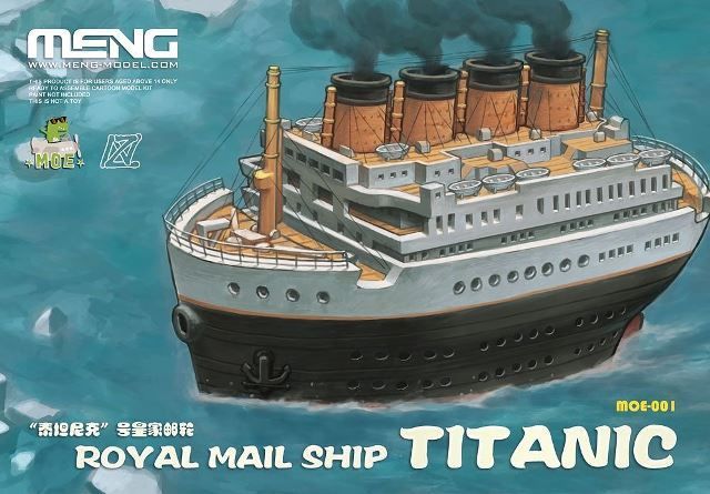 RMS Titanic Cartoon Ship