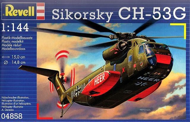 1:144 CH-53 G Heavy Transport Helicopter