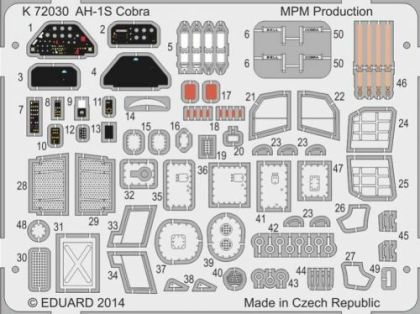 1:72 Bell AH1Q Cobra Detail set