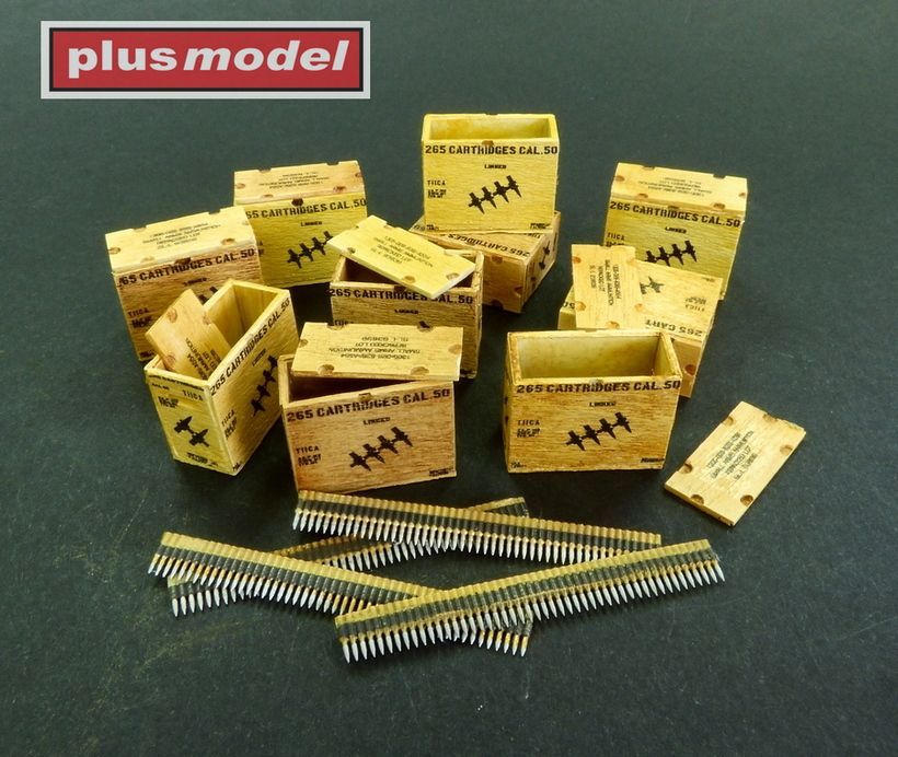 1:32 US ammunition boxes for ammunition belts