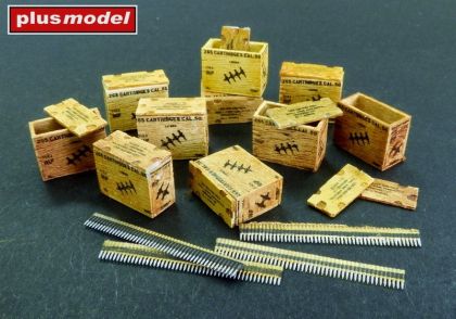 1:48 US ammunition boxes for ammunition belts
