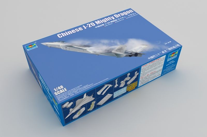 1:48 Chinese J-20 Mighty Dragon