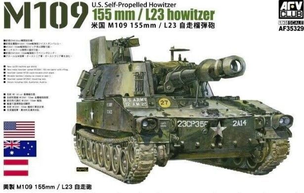 1:35 M109 155mm L23 howitzer