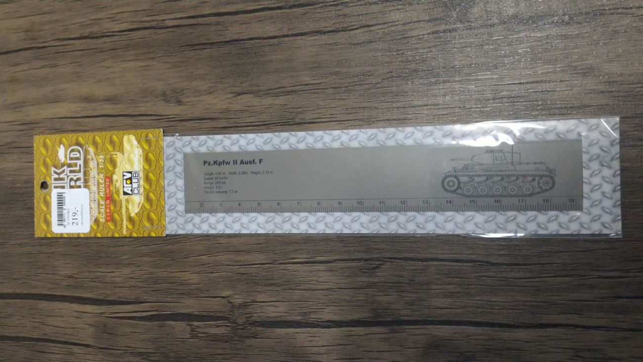 PZKPFW II AUSF F ruller