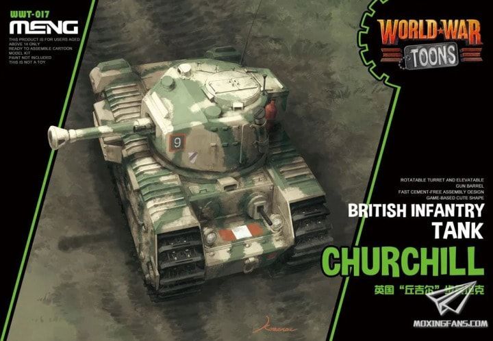 World War Toons Churchill British Infantry Tank