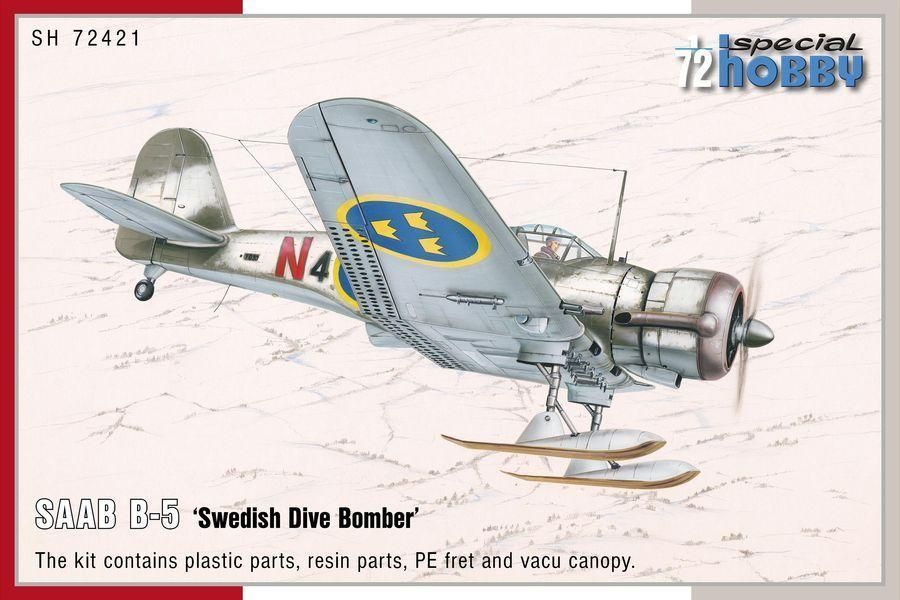 1:72 SAAB B-5 ‘Swedish Dive Bomber’