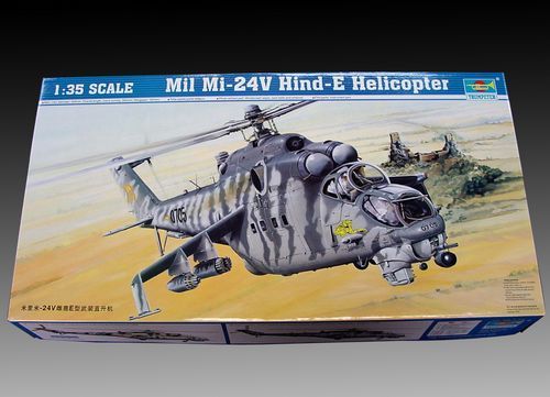 1:35 Mi-24V Hind-E Helicopter