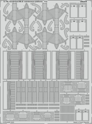 1:72 Short Sunderland Mk.III maintenance platforms
