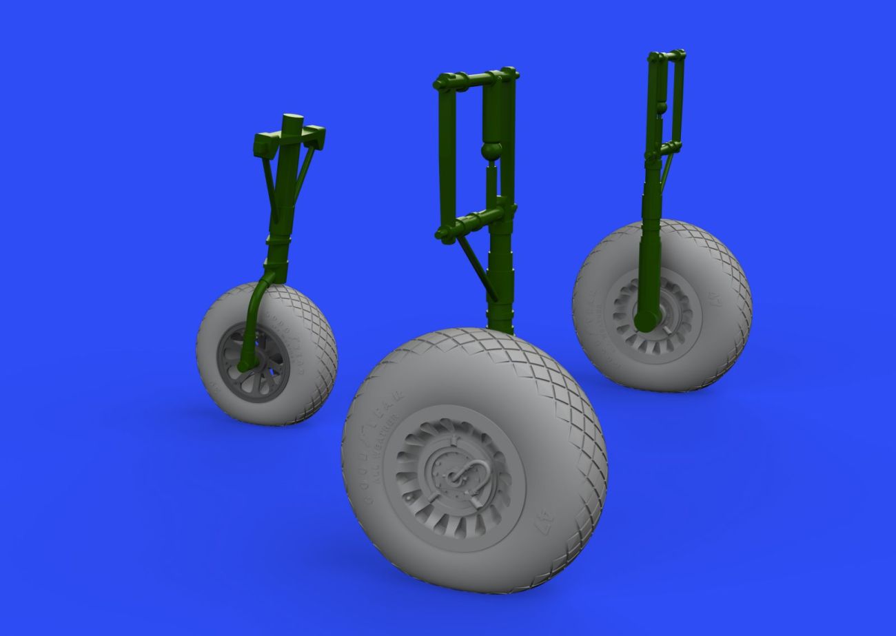 1:32 Douglas A-26B Invader wheels