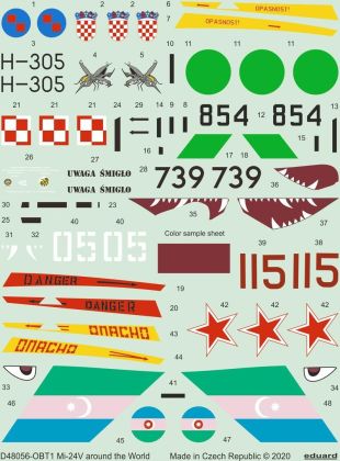 1:48 Mil Mi-24V around the World