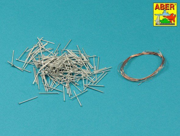 1:16 Pz.Kpfw.I Ausf. A/B -track link pins x 200 pcs.