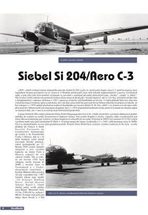 8. AEROmodel č.8 Aero C-B (Siebel Si-204)