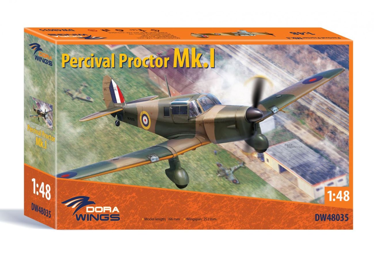 1:48 Percival Proctor Mk.I (4x camo)
