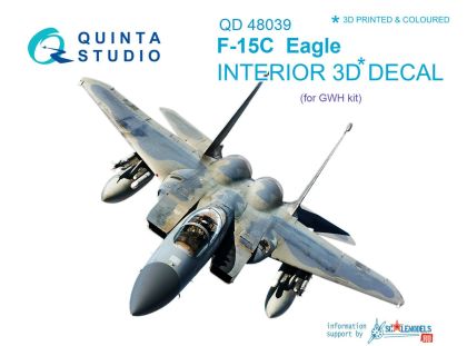 1:48 F-15C Interior 3D Decal
