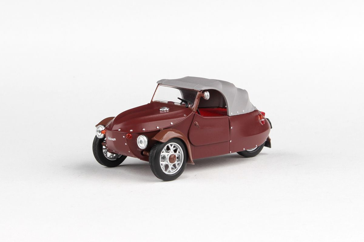 1:43 Velorex 16/350 (1966) - Hnědá/Šedá/Hnědá
