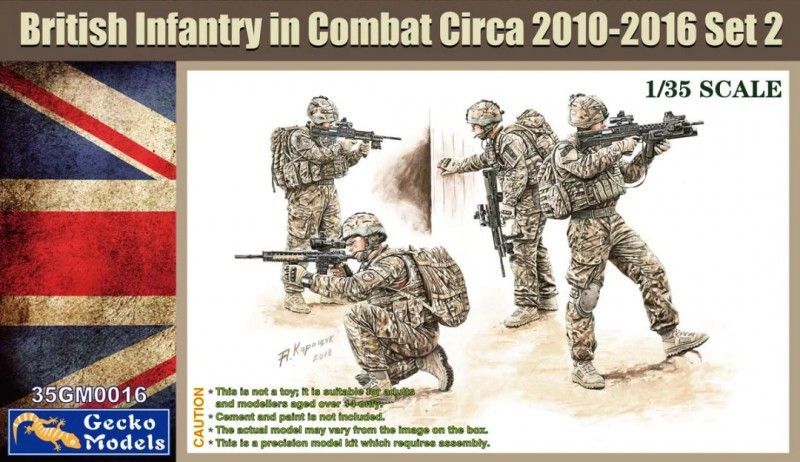 1:35 British Infantry in Combat 2010-16 Set 2