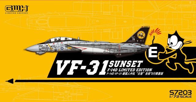 1:72 Grumman F-14D Tomcat VF-31 