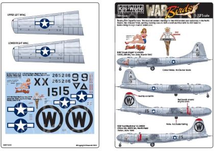 1:72 Boeing B-29 Superfortress nose art