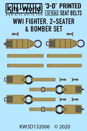 1:32 WWI Fighter Set - 2-seater and Bomber Set