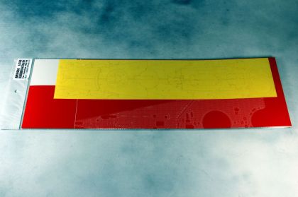 1:350 USS Missouri BB-63 Circa 1991 Deck Masking Shee (For Tamiya 78029)