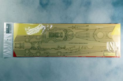 1:350 DKM Bismarck Wooden Deck w/Masking Sheet & Photoetch for Tamiya kit 78013