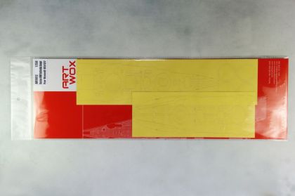 1:350 Russian WWI Battleship Gangut Deck Masking Sheet for Revell kit 05137