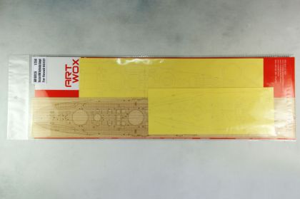 1:350 Russian WWI Battleship Gangut Wooden Deck w/Masking Sheet & PE for Revell 05137
