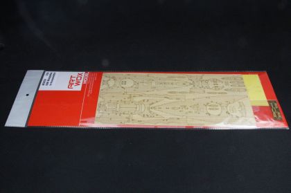 1:350 IJN Nagato Wooden Deck w/Masking Sheet & Photoetch for Hasegawa kit 40024