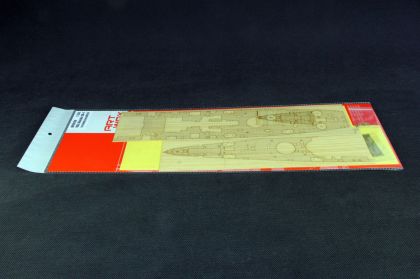 1350 USS Alaska CB-1 Wooden Deck w/Masking & PE Sheets for Hobby Boss 86513