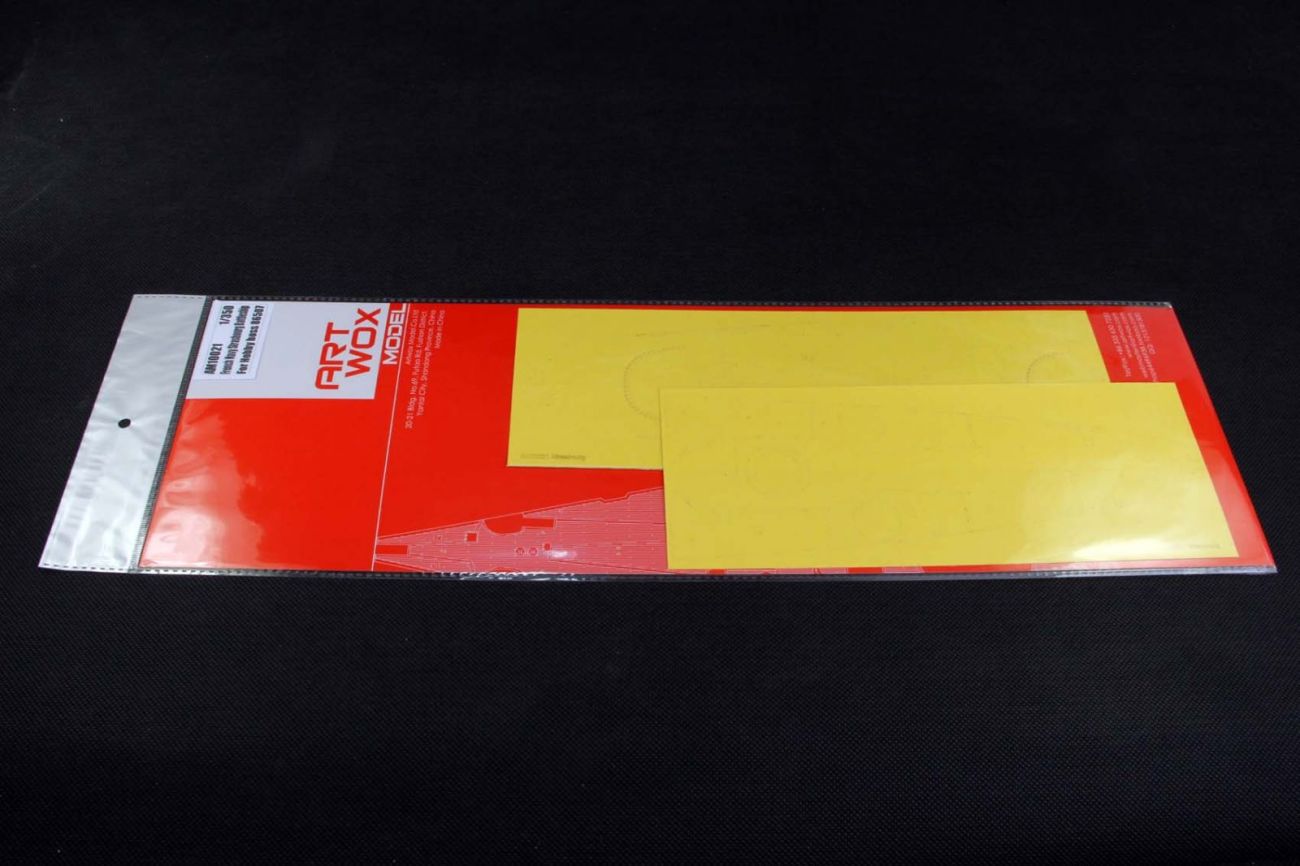 1:350 French Navy Strasbourg Battleship Deck Masking Sheet for Hobby Boss kit 86507