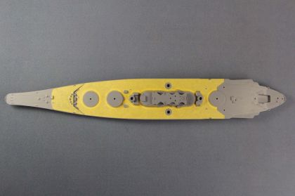 1:700 IJN Musashi Wooden Deck Masking Sheet for Tamiya 31114 kit