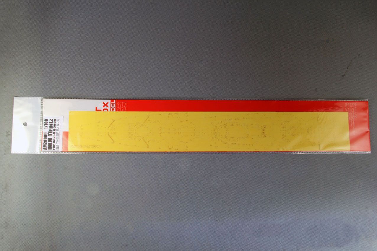 1:700 DKM Tirpitz Deck Masking Sheet for Revell kit 05099
