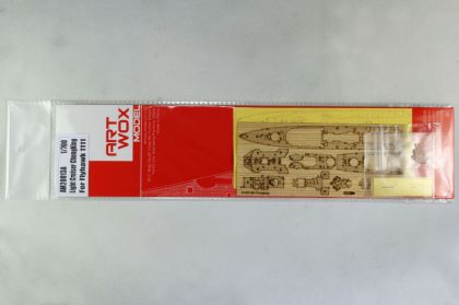 1:700 Light Cruiser ChungKing Wooden Deck w/Masking Sheet & Photoetch for Flyhawk kit 1111