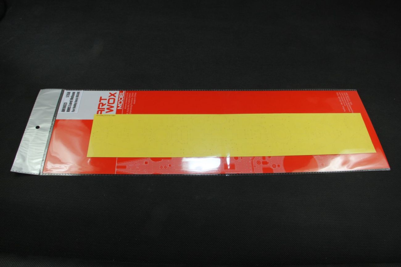 1/700 HMS Lord Nelson Deck Masking Sheet (For Hobbyboss 86508)